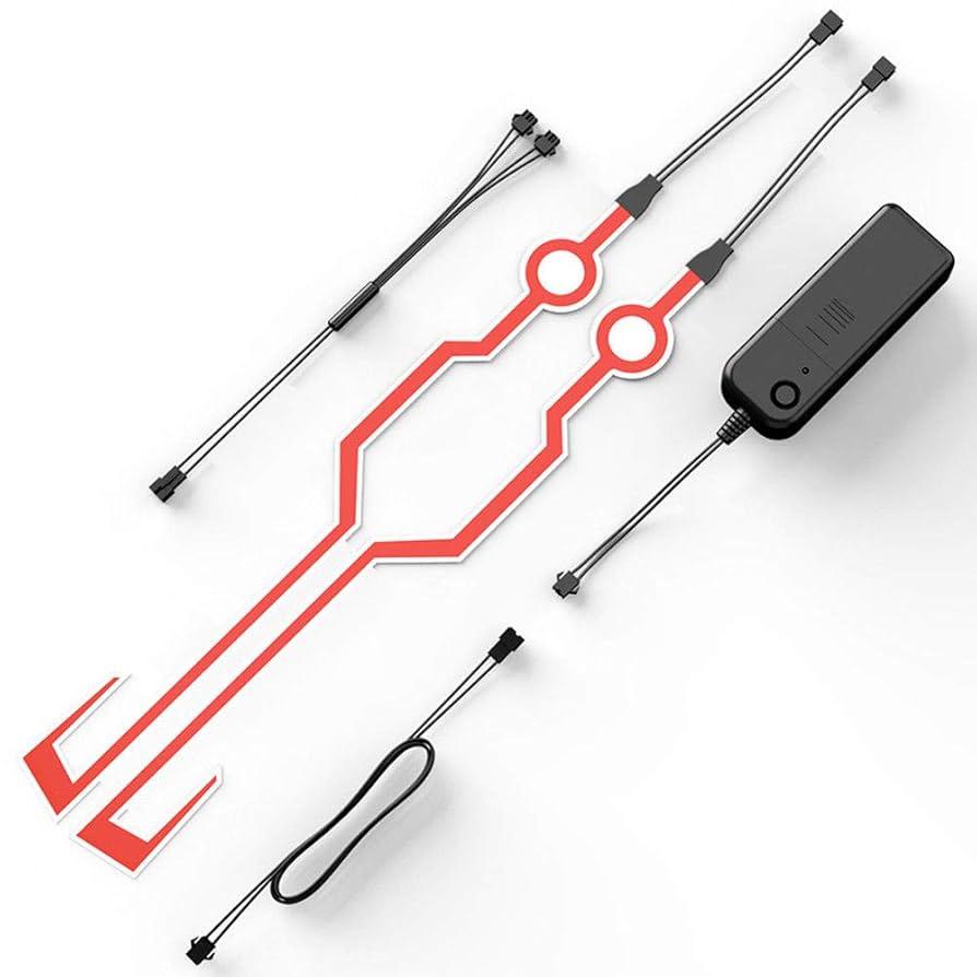 Helmet Red LED Strip