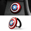 Captain America Start/Stop Push Button Cover